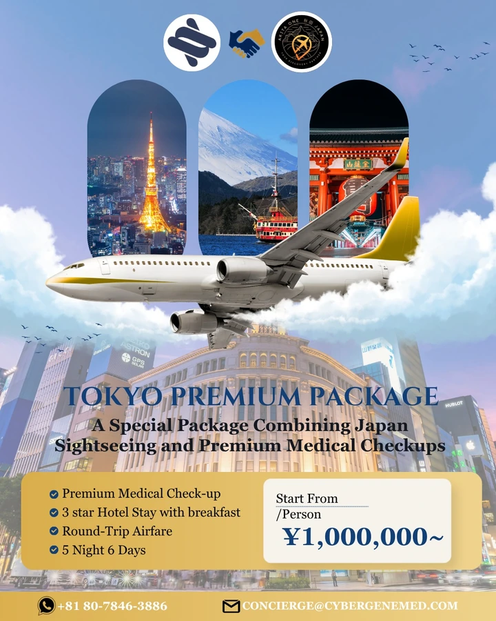 CyberGene × Akita-One Japan: perjalanan medis ke Tokyo